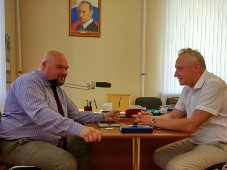 Уполномоченный по правам человека в Орловской области провел встречу с экспертом ассоциации "Гражданский контроль"
