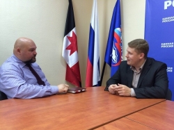 Андрей Макаров встретился с членом Совета Ассоциации НКО по защите избирательных прав «Гражданский контроль»